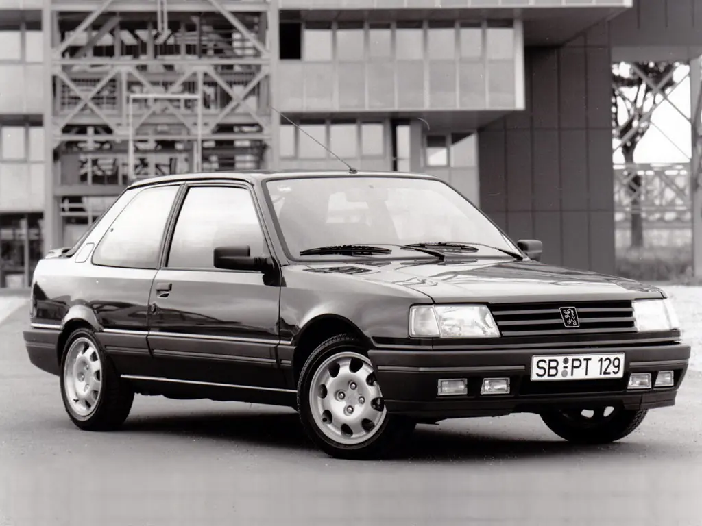 Peugeot 309 (10C) 1 поколение, рестайлинг, хэтчбек 3 дв. (07.1989 - 06.1993)